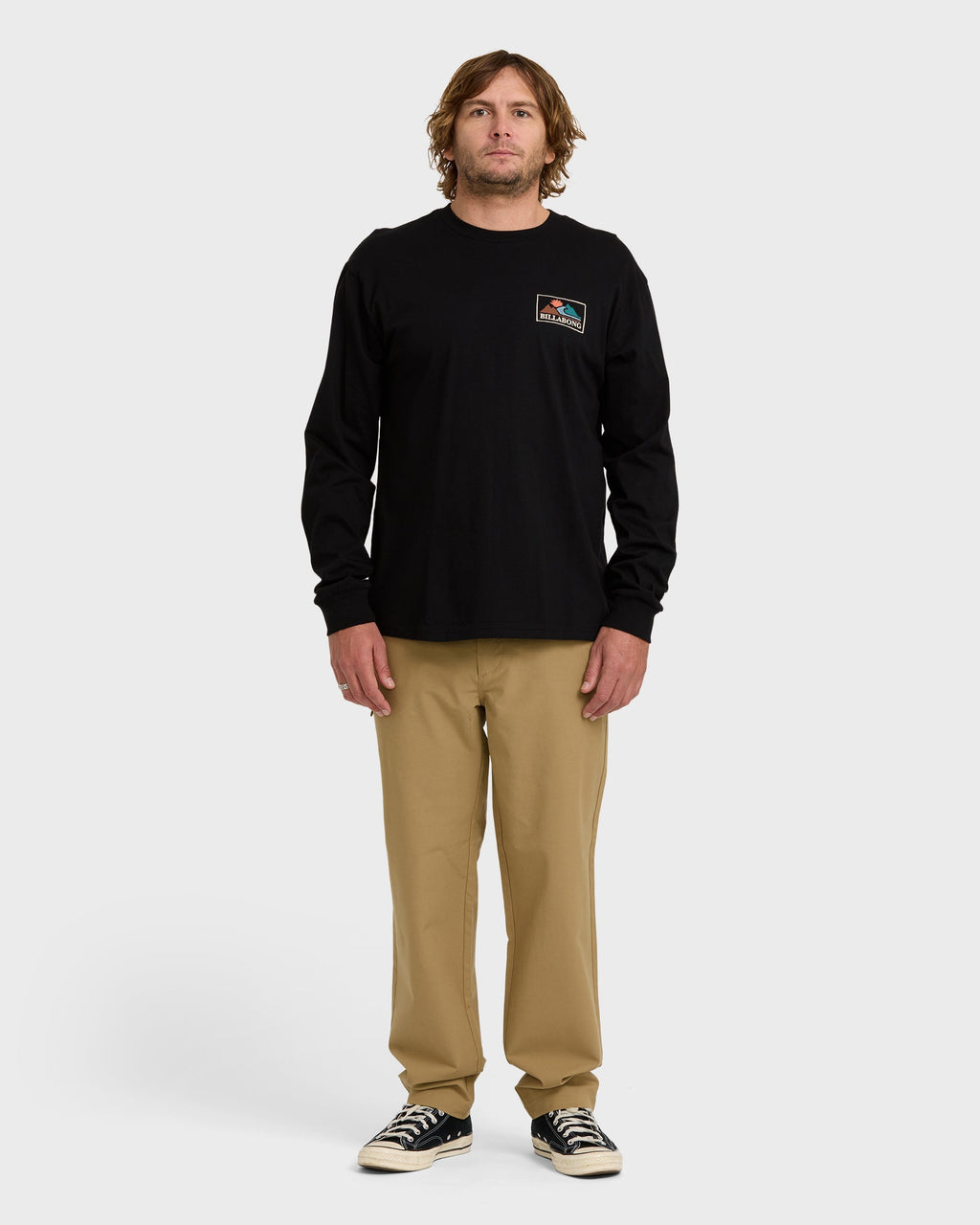 A/Div Range Long Sleeve T-Shirt - Black