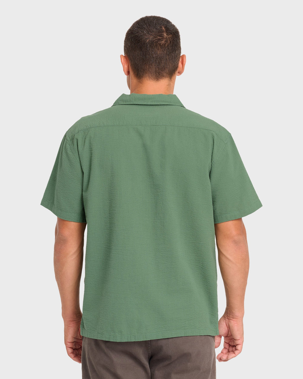 Victoria Vacay Short Sleeve Woven Shirt - Sea Spray