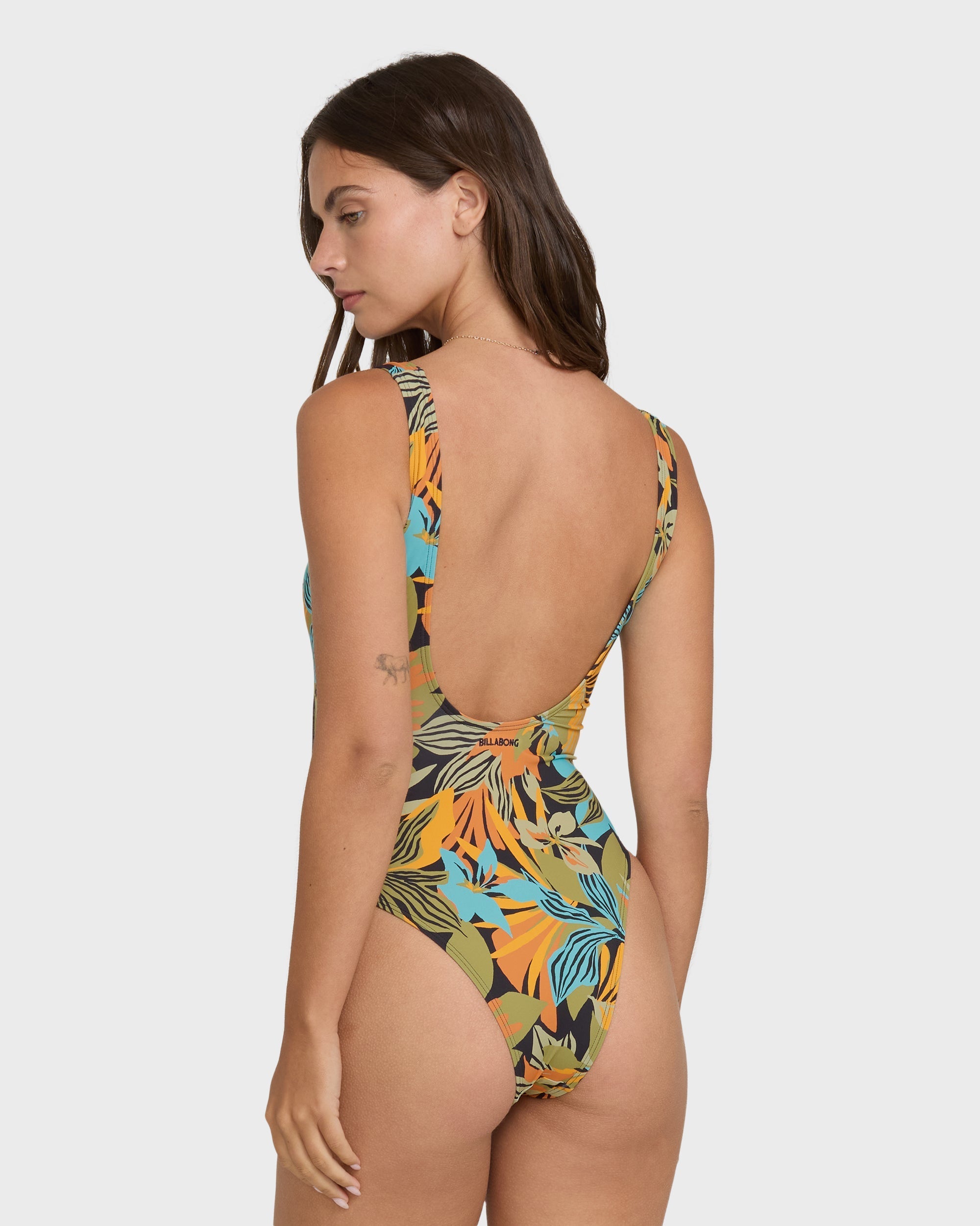 Des Tropiques One-piece Swimsuit - Black Multi