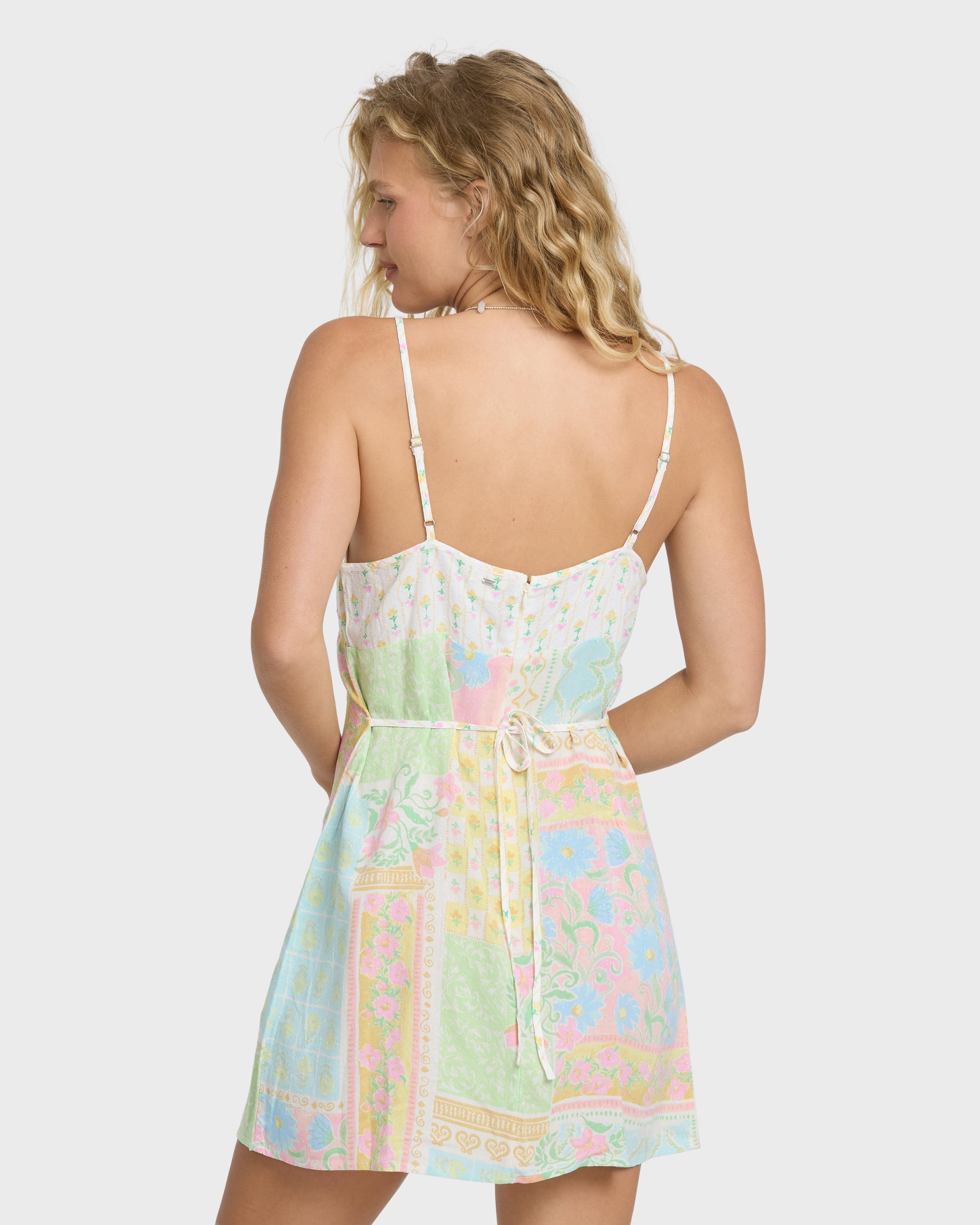 Little Crush Mini Dress - White Multi