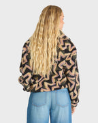 Barra Sherpa Half-Zip Sweatshirt - Black Sands