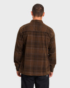 Bad Dog Long Sleeve Corduroy Shirt - Carafe