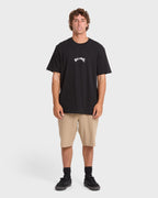Mainstay Premium Short Sleeve Cotton T-Shirt - Black